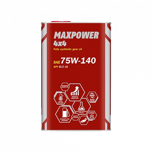 JSI Maxpower 4x4 75w140 GL-5/LS